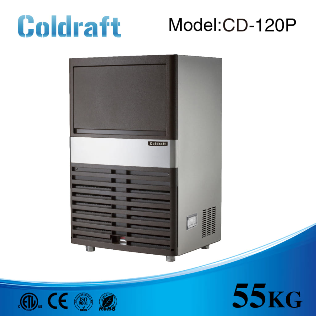 CD-120P Máy làm đá viên Coldraft 55Kg